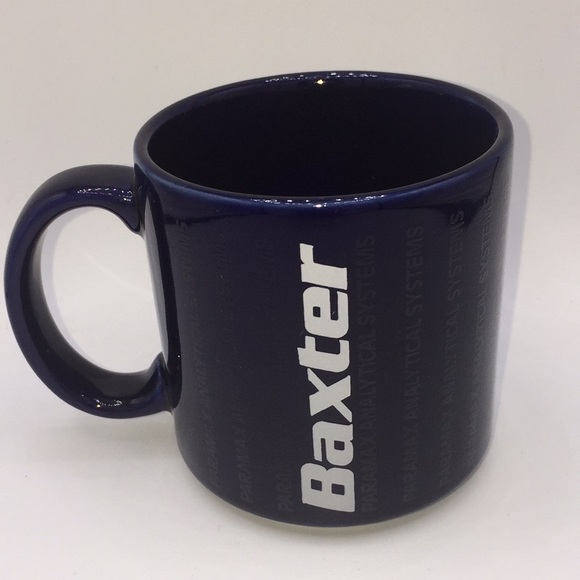 Baxter Paramax Analytical Systems Logo Advertising Healthcare Hospital Mug - Picture 3 of 9